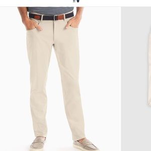 Johnnie-O prep performance pants. Like new condition. Stone color. 34x32